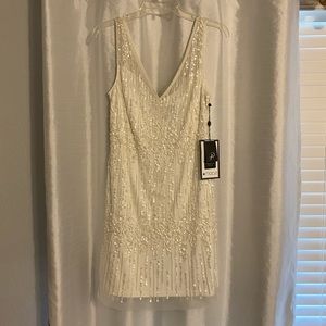 Adrianna Papell beaded dress